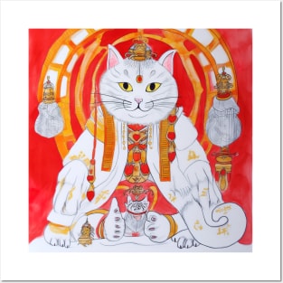 Inari Japanese deity Posters and Art